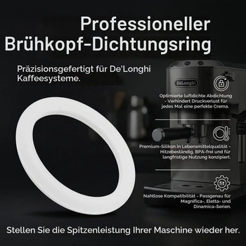 Silikónové tesnenie pre DeLonghi Dedica EC680 EC685, sada 2 kusov, Ø47mm