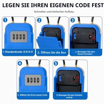 Prenosný plážový trezor GOOGO s kombinovaným zámkom, vodotesný, proti krádeži, cestovný trezor na
