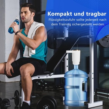 Automatický dávkovač vody EasySpeed s rychlou funkcí, dobíjecí vodní čerpadlo 1200 mAh s USB-C,