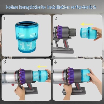 Náhradný filter Dyson Gen5 Detect Absolute Filter Umývateľný HEPA 972352-01