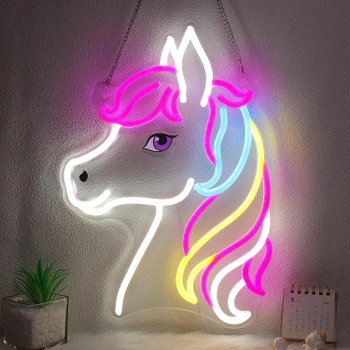 Neonová LED cedule OkiyiD Dreamy kůň Barva 9