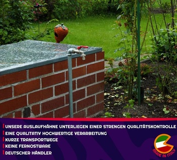 Kohoutek s vnějším závitem 1 palce - Vyrobeno v Itálii - Poniklovaný mosazný kohoutek pro vnitřní i