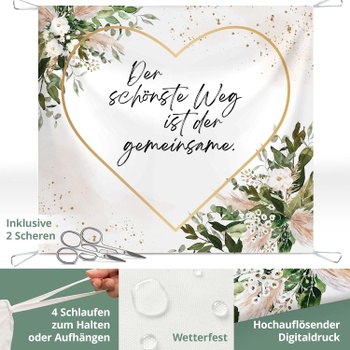 Sada HOCHZEITSHELD Srdce na vystrihnutie