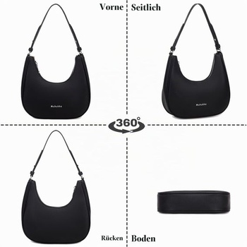 Makukke Dámska malá crossbody kabelka, taška pod pažu Y2K, kabelka z umelej kože, taška cez rameno,