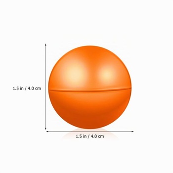 Yardwe 50 plniteľných plastových guličiek, 4 cm, viacfarebné