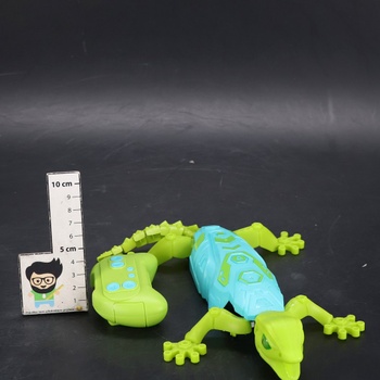 Gekon Wall Racer - Diaľkovo ovládaná jašterica pre deti, RC robot so svietiacimi očami, dobíjací,