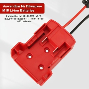 Konektor káblového zväzku, adaptér batérie náradie pre Power Wheels s poistkami, skrutka, gumová