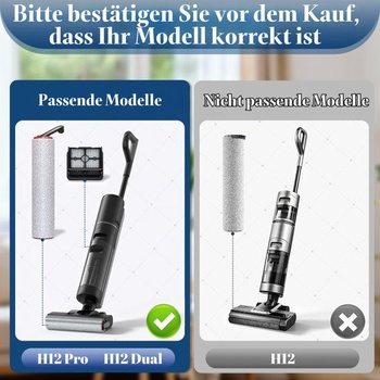 Príslušenstvo pre vysávač Dreame H12 Pro Dual pre mokré aj suché vysávanie, 5 náhradných dielov