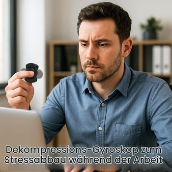 Fidget Spinner hračka pro dospělé, 3 v 1 magnetická klikrová hračka s rotujícími prsty ze slitiny
