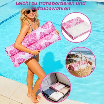 Vodná hojdacia sieť 4 v 1, všestranný nafukovací matrac, bazén (bazénová podložka, vodná podložka),