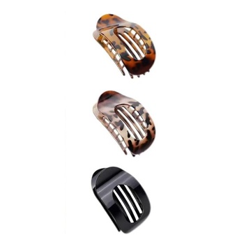 3 sponky do vlasov s kačacím zobákom, jednoduché elegantné dámske sponky do vlasov, 4 kusy (1 balenie)
