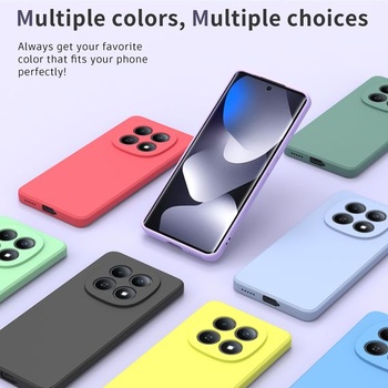 Puzdro na telefón kompatibilné s Xiaomi Redmi Note 15 4G/5G, ultratenké mäkké silikónové TPU