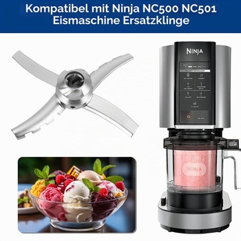 Náhradní nože DEECOZY do výrobníku zmrzliny pro Ninja Creami řady NC500, příslušenství pro výrobník
