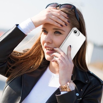 Ochranný kryt Captor pre iPhone 17e / 16e, priehľadný, TPU, silikónový, flexibilný, nárazník pre