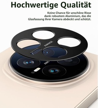 GIOPUEY Ochranná fólia na displej fotoaparátu kompatibilná s Honor Magic 8 Pro, [2 ks] Kovový