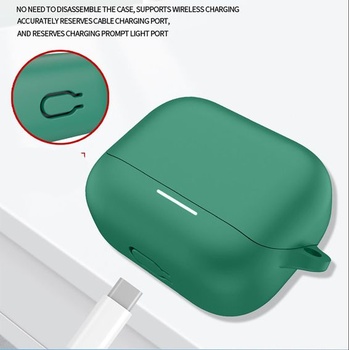 Pouzdro GIOPUEY kompatibilní s Anker Soundcore K20i, silikonové nárazuvzdorné ochranné pouzdro,