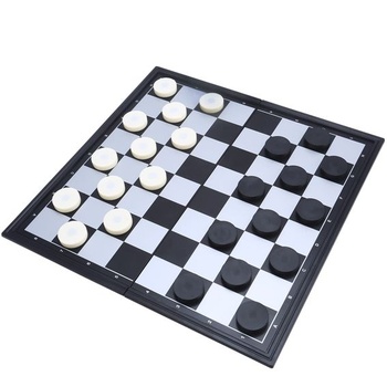 Magnetická šachová sada 3 v 1, dáma, backgammon, klasická