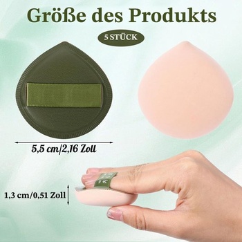 Giantree 5dielna sada hubiek na make-up, hubka na podklad, hubka na make-up, hubka na make-up
