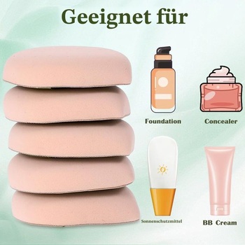 Giantree 5dielna sada hubiek na make-up, hubka na podklad, hubka na make-up, hubka na make-up