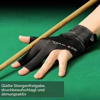 Biliardové rukavice, rukavice na snooker, rukavice na tágo, protišmykové biliardové rukavice,