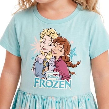 Dívčí šaty Disney Ledové království, letní šaty Elsy a Anny, velikost 116 pro dívky