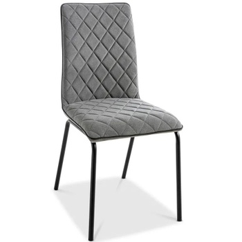 Jedálenská stolička Parker, set 2 ks stoličiek, 49 x 96 x 64 cm, šedá - A