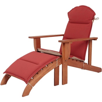 Záhradné lehátko Adirondack Chair Harper, nosnosť až 120 kg, prírodné - B