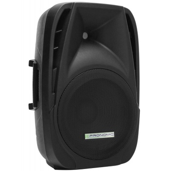 Aktívny reproduktor Pronomic PH12A, bluetooth, 150/300 W, čierny - B