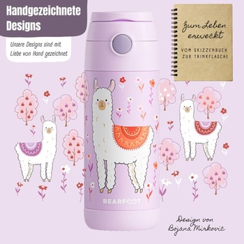 Detská fľaša na pitie Bearfoot TB-350ML