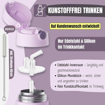 Detská fľaša na pitie Bearfoot TB-350ML