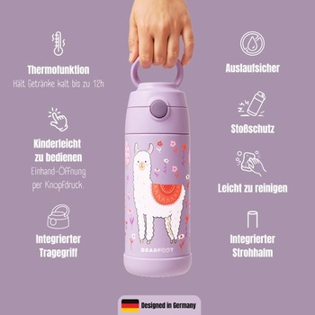 Dětská láhev na pití Bearfoot TB-350ML