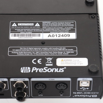 Externá zvuková karta Presonus 277-7700-105