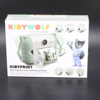 KIDYWOLF - Okamžitý fotoaparát zelený