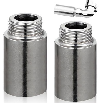 2 kusy nerezového predĺženia kohútika 3/4 palca x 80 mm, 3/4