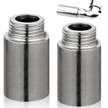 2 kusy nerezového predĺženia kohútika 3/4 palca x 80 mm,…