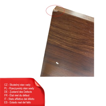 Konferenčný stolík AMZ-56, 102 × 52 × 42 cm, hnedý - B