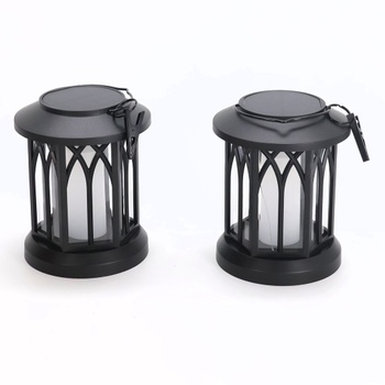 Solárne čierne lampy GEARLITE