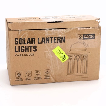 Solárne čierne lampy GEARLITE