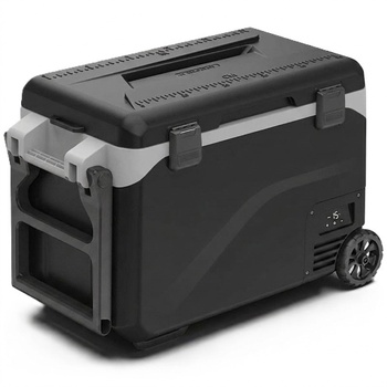 Kompresorová elektronická chladnička GD40-W, 12/24V DC, čierno/sivá - A