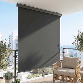 Vertikálna markíza HLS036A-2, 140 x 250 cm, sivá - A