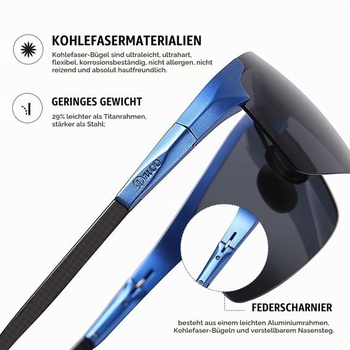 Pánske polarizované slnečné okuliare DUCO