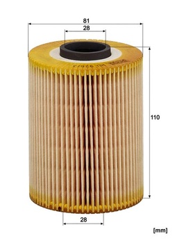 MANN-FILTER, HU 926/3 x Olejový filtr