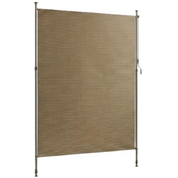 Markíza s upínacími svorkami HLS023-4, 120 x 270 cm, hnedá - A