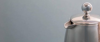Dvoustěnná izolovaná konvice La Cafetière z nerezové oceli na 3 šálky, nerezová ocel, stříbrná