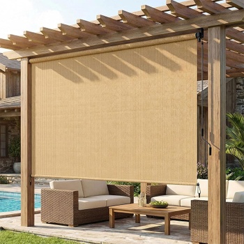 Vertikálna markíza HLS024KD-1, 120 x 180 cm, khaki - A