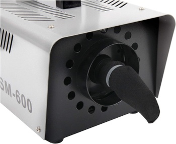 Sněhový stroj SM-600, včetně dálkového ovládání, 600 W, stříbrný - B