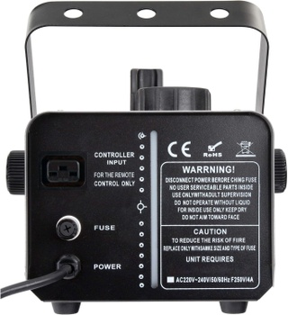 Sněhový stroj SM-600, včetně dálkového ovládání, 600 W, stříbrný - B