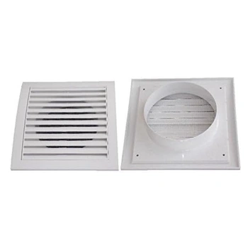 Ventilačná mriežka 190×190 mm, Ø 125 mm