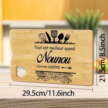 Nanný darček pre pestúnku, doštičku, kuchyňu