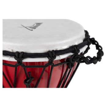 Djembe 00057521, z PVC, výška 31 cm, červená - B